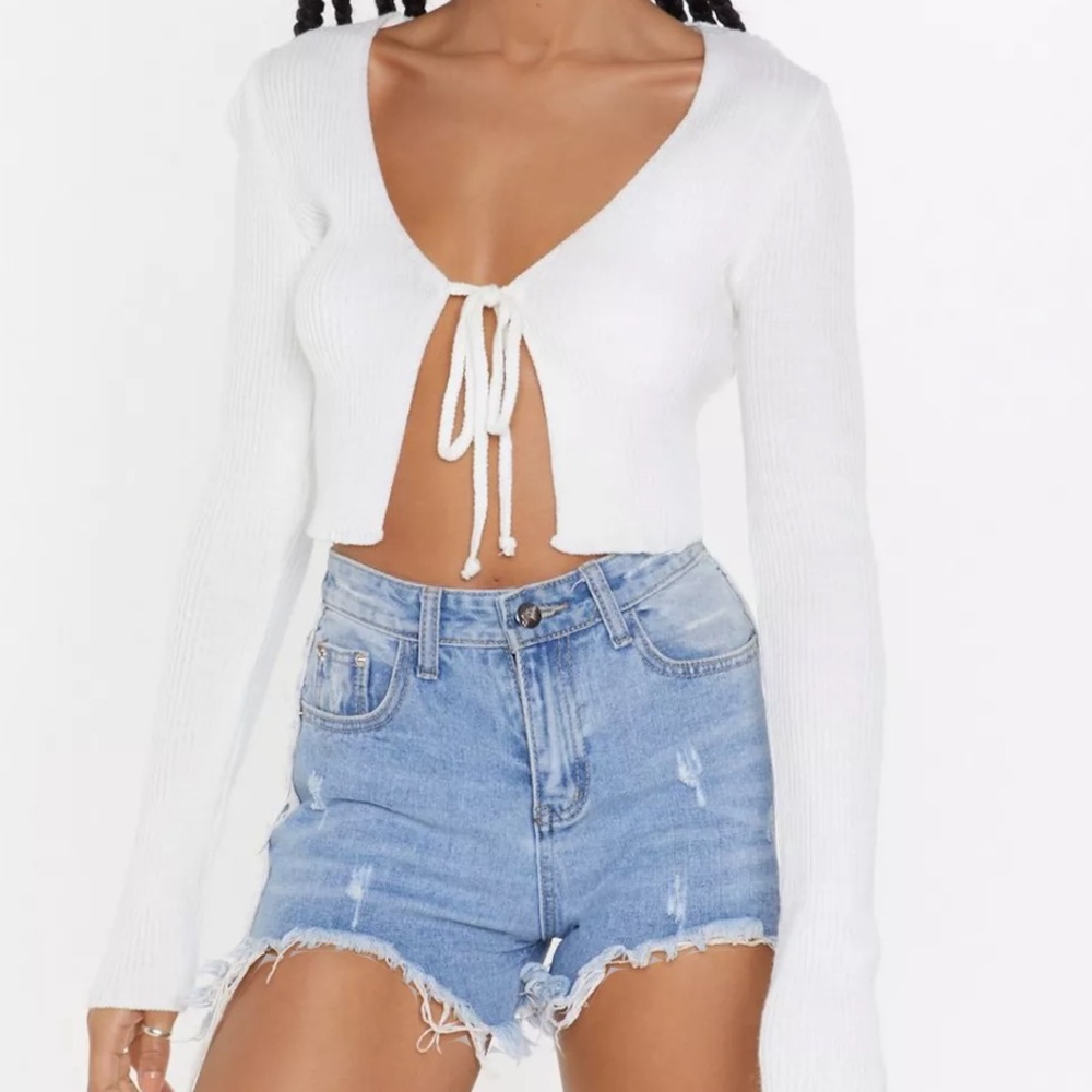 Tie Sweater